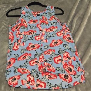 Floral Print Tank Top